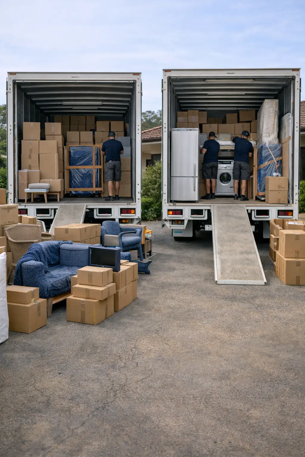 Comparing Bunbury backloading with direct interstate moving for price and timing