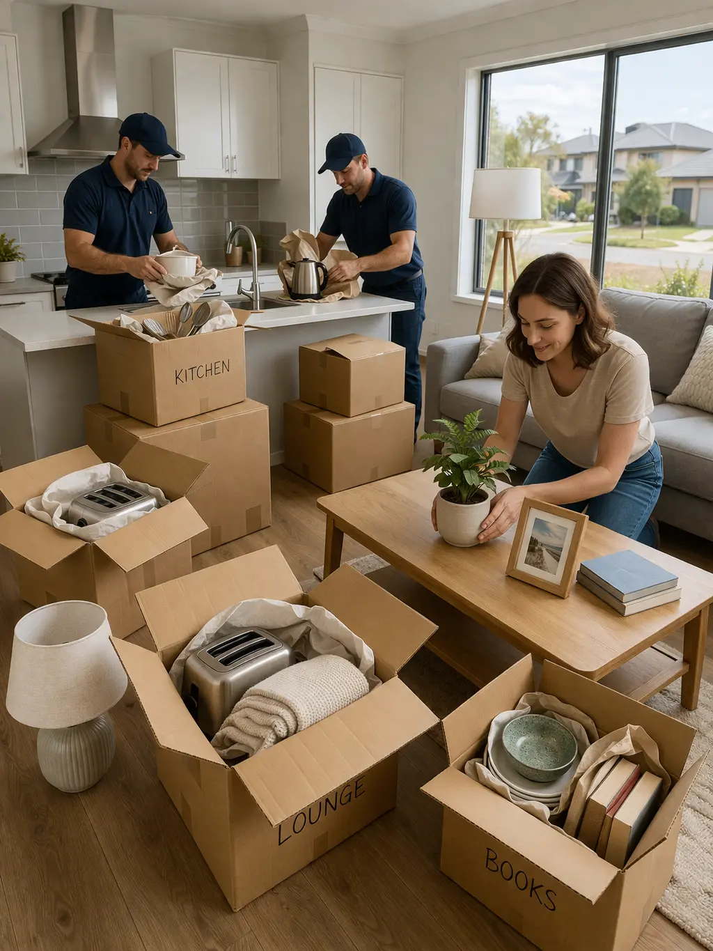 Bunbury unpacking services helping make move-in day easier after interstate delivery
