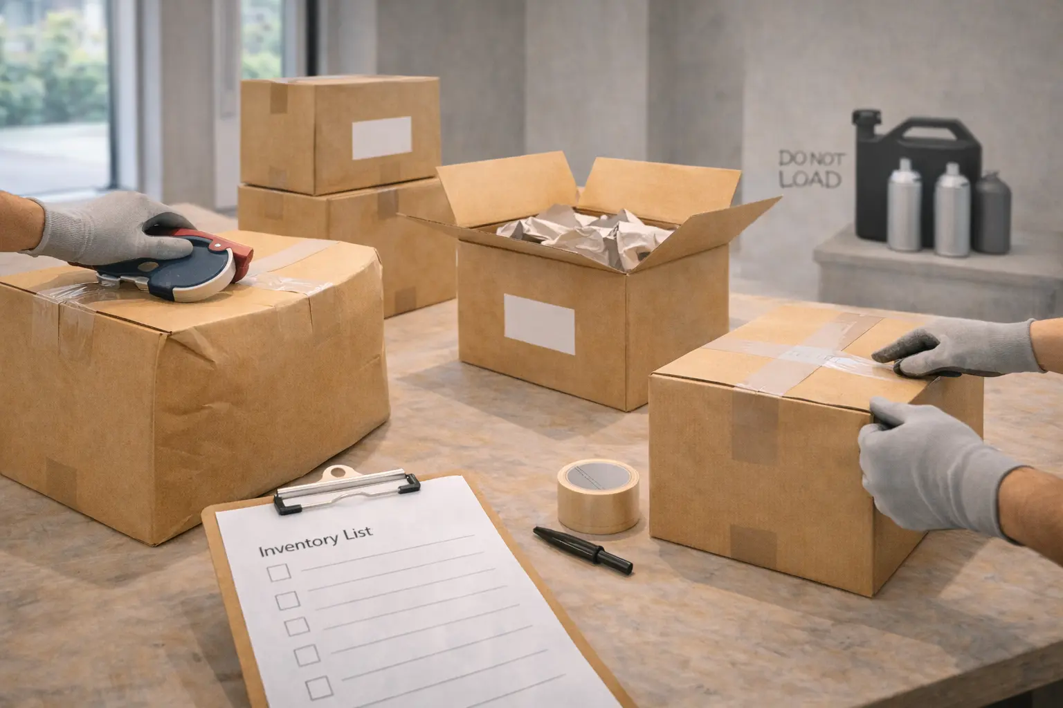 Packing mistakes that cause damage or delays on interstate moves including overweight cartons, poor sealing and unsafe items